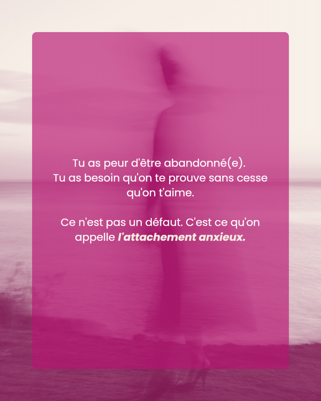 Carrousel du podcast Attachement anxieux — 2