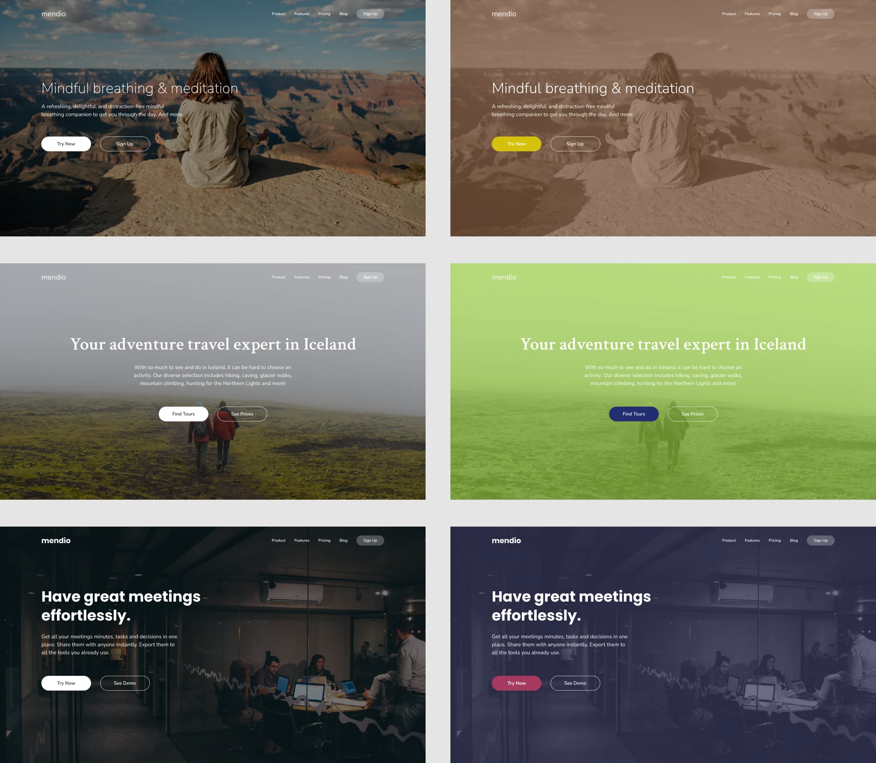 Exercice Figma — exploration de composition